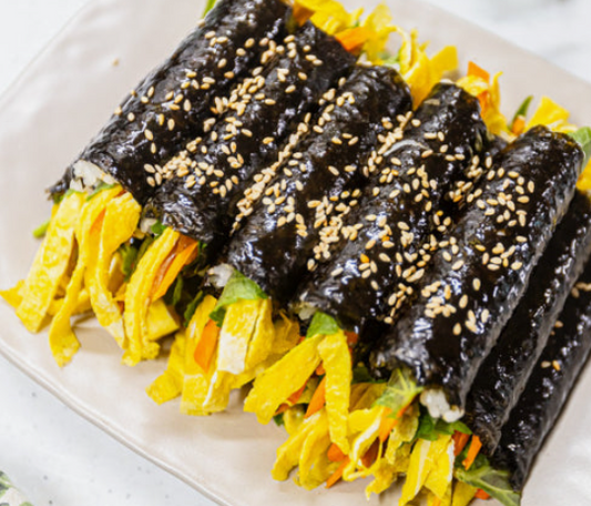 Korean Gimbap Seaweed Sheets – 100 Sheets