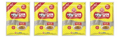 Korean Glass Noodles for Japchae (Dangmyun) 500g (17.6 oz) – 4-Pack