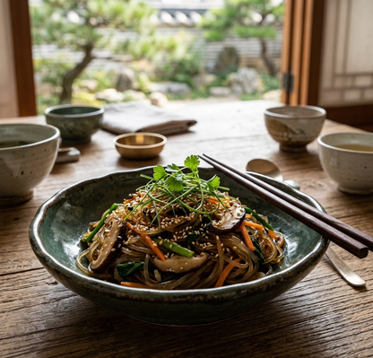 Korean Glass Noodles for Japchae (Dangmyun) 500g (17.6 oz) – 4-Pack