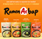 Ramen Aebap Kimchi Stew Instant Noodle & Rice – 4-Pack Box